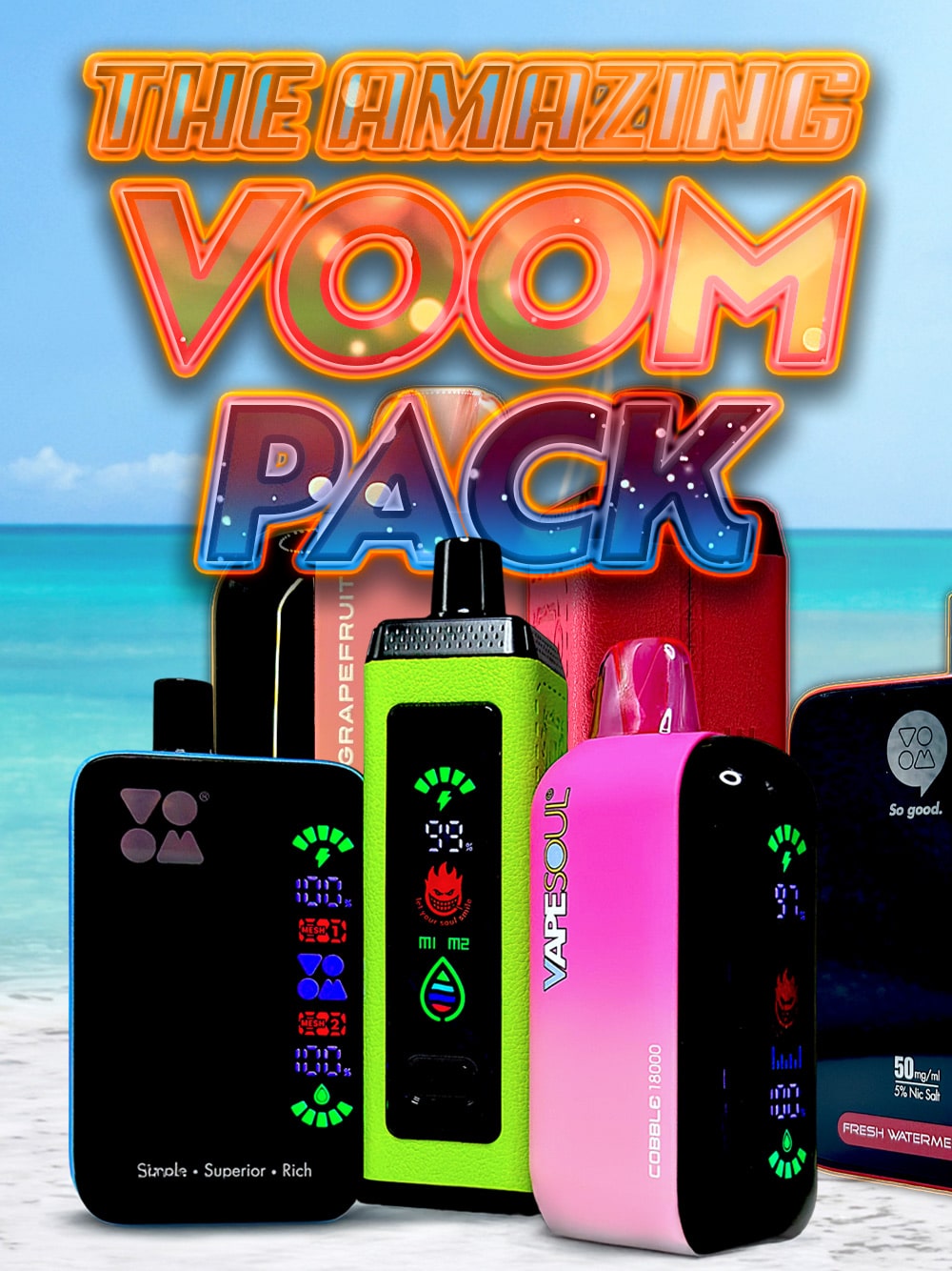 VapeSoul VOOM Pack DTL 14K